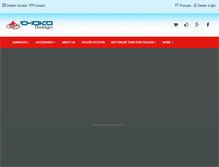 Tablet Screenshot of chokodesign.com